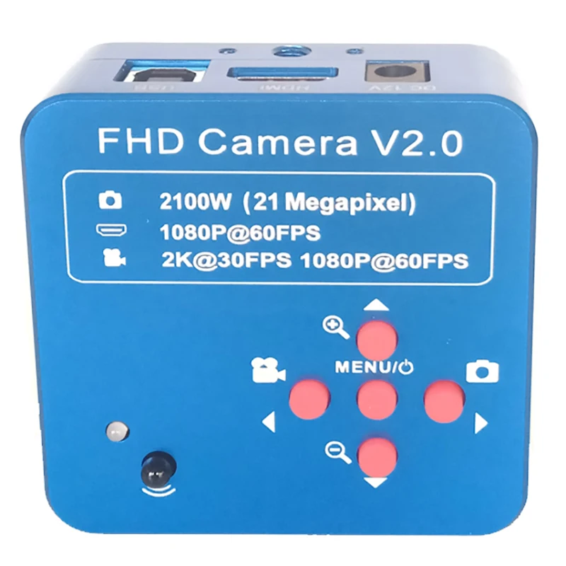 Hd 1080P 60Fps 2K 2100W 21Mp Hdmi промышленный электронный Usb цифровой видео микроскоп камера+ 8X-130X C-Mount объектив(ЕС вилка