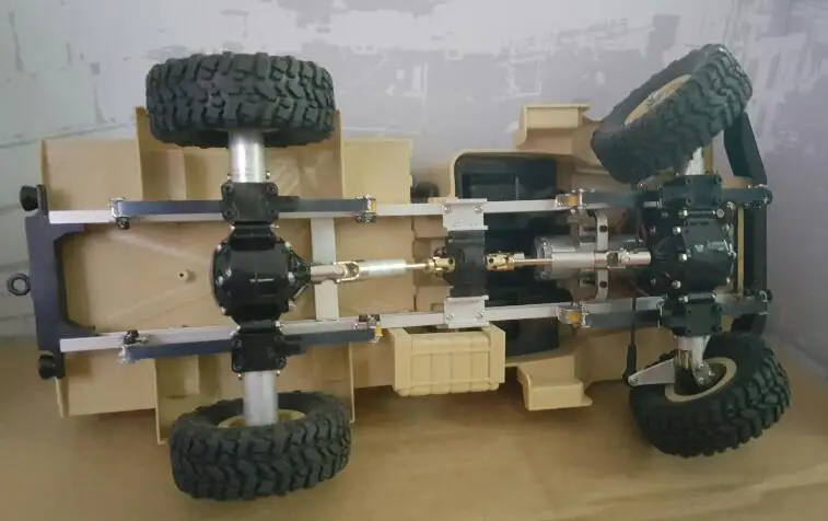 WPL B1 B14 B24 1/16 военный грузовик RC запасные части обновленная металлическая рама