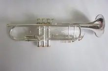 труба Бах посеребренные золото и посеребренные стерлингового серебра LT190S-85 Бах профессиональный совершенные музыкальные инструменты