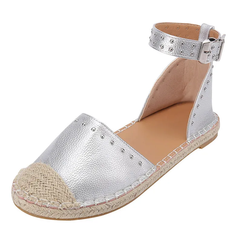 TIMETANGWomen/Женские Модные Тканые Сандалии с застегивающимися пряжками обувь в римском стиле; повседневная обувь принцессы с острым носком на плоской подошве в британском стиле; E714
