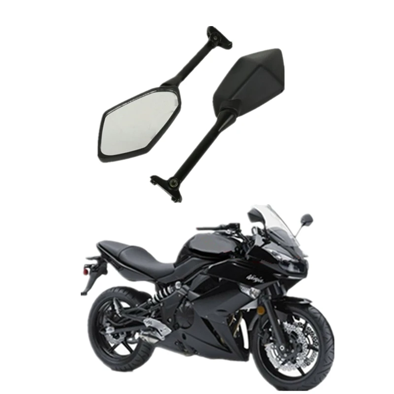 Мотоцикл боковые зеркала заднего вида для KAWASAKI NINJA 650R 2009- 10 Z1000SX 2011-2012 ER6F ER-6F 09-для девочек от 10 до 12 лет