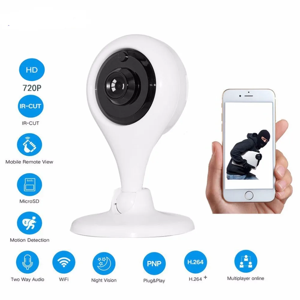 960P IP камера WIFI Full HD 1.3MP CCTV видеонаблюдение P2P Домашняя безопасность новый WiFi