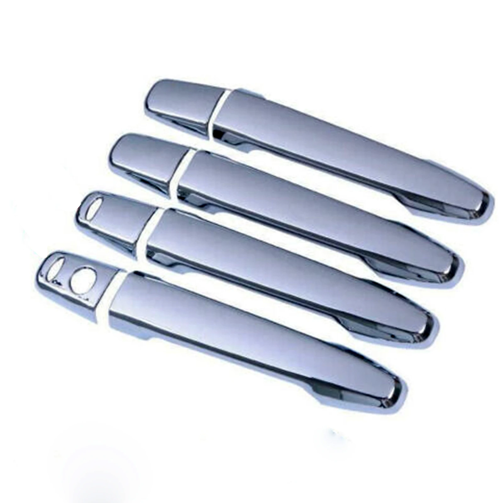For Mitsubishi Outlander 2013 2014 2015 Inner Car Door Handle Cover Bowl Insert Trims ABS Chrome 4PCS//SET