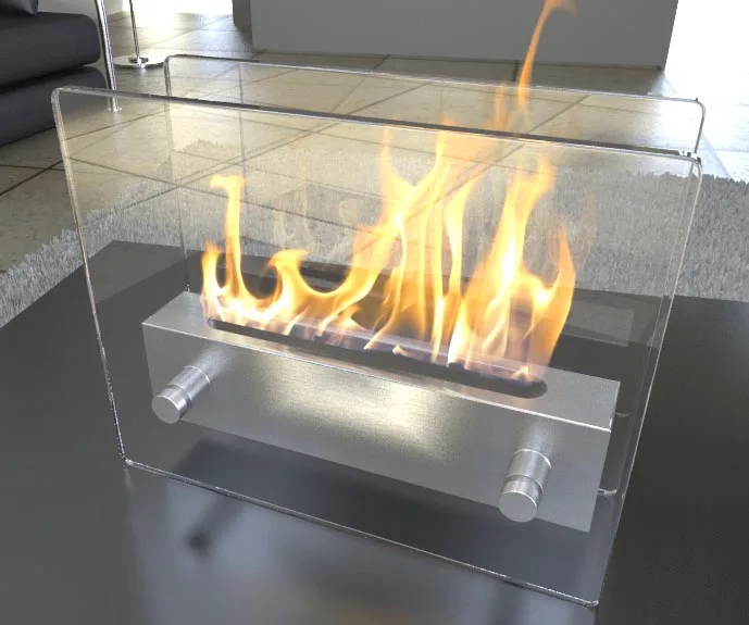 

SUNFLAME chimenea de bioetanol FD47 con quemador de bioetanol de acero inoxidable