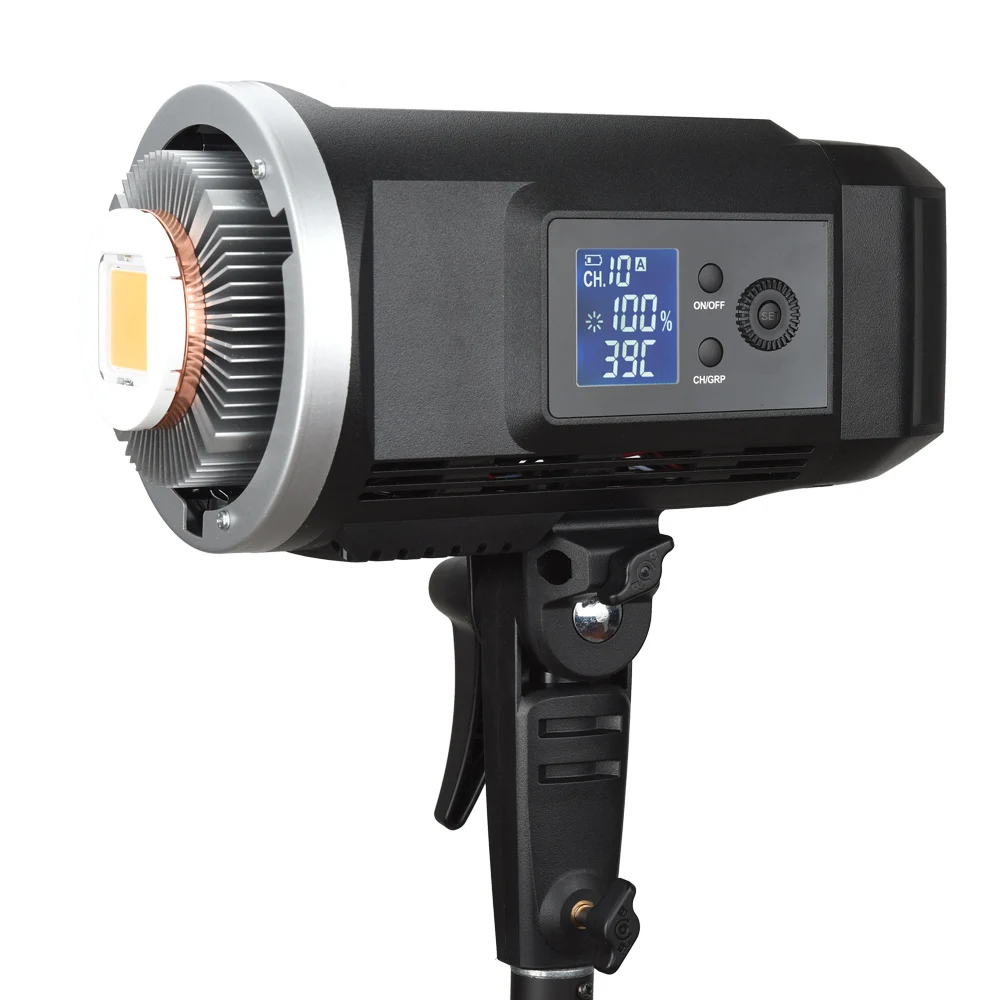 Светодиодный студийный стробоскопический светильник Godox SLB60 60 Вт+ литий-ионный аккумулятор+ пульт+ зарядное устройство для профессиональной фотосъемки