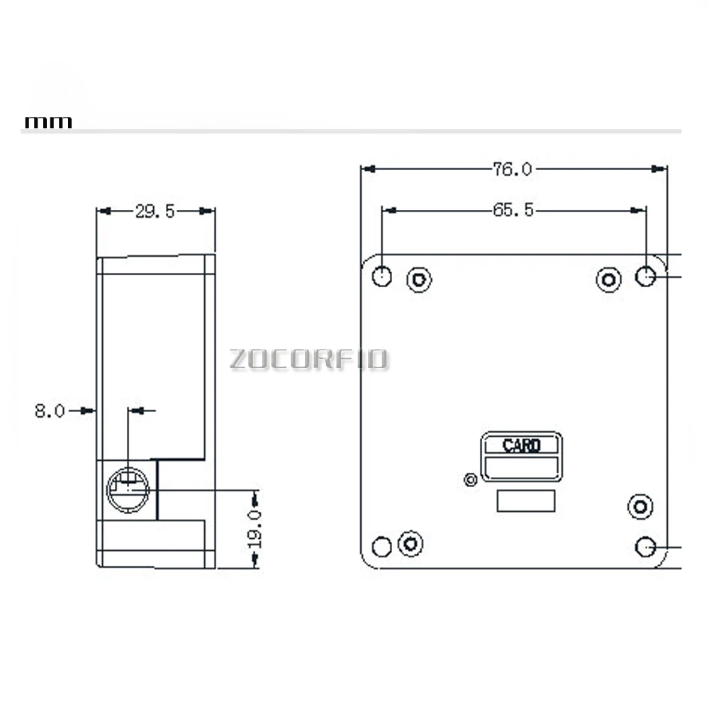 Новейший DIY скрытый 13,56 MHZ электронный замок для шкафчика с технологией радиочастотной идентификации для домашнего офиса частный RFID ящик/шкаф замок