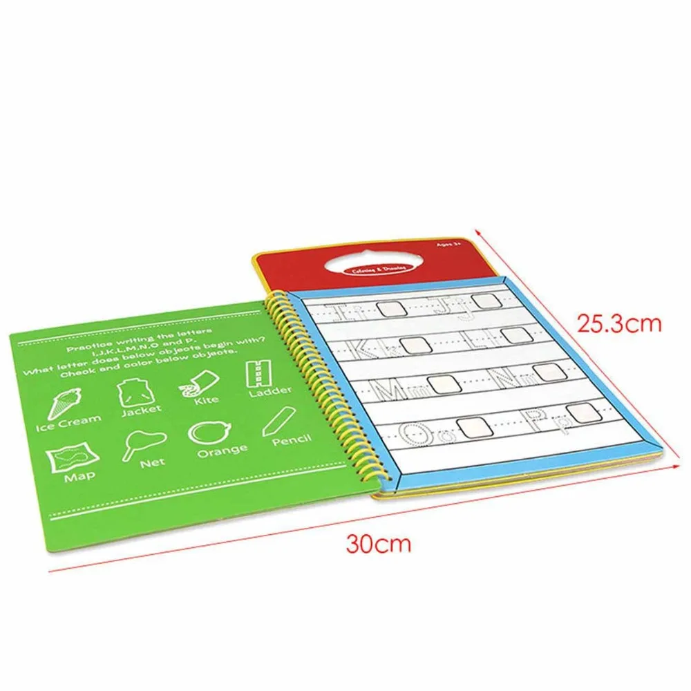 Learning Drawing Toys Funny Water Drawing Book Coloring Magic Pen Painting Board No Ink Book Doodle Children Kid Baby Education Learning Drawing Toys Funny Water Drawing Book Coloring Magic Pen Painting Board No Ink Book Doodle Children Kid Baby Education