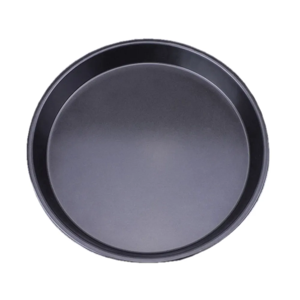 1Pcs Kitchen accessories Non-Stick Carbon Steel Thicken Round Pizza Pans Baking Dish Bakeware Tray Parquet baking pan mould  (2)