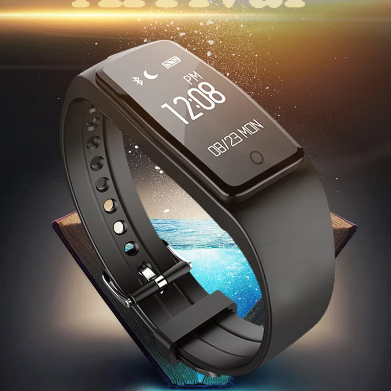 Hot Sale Bluetooth Heart Rate Monitor Smart Wristband Sleep Manage Sports Fitness Track Bracelet for Android