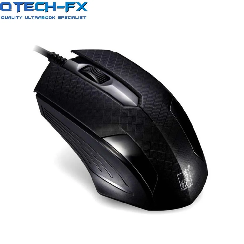 

Wired Gaming Mouse High Speed High Quality Professional Gaming Quiet Scroll Comfortable Cool Style Black
