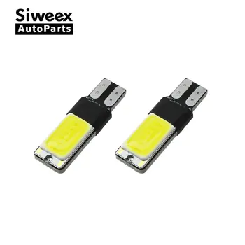 

2X W5W T10 COB LED Lights Side Marker Cleaance Width Light Bulb Lamp DC 12V Car Bulb White / Blue / Iceblue