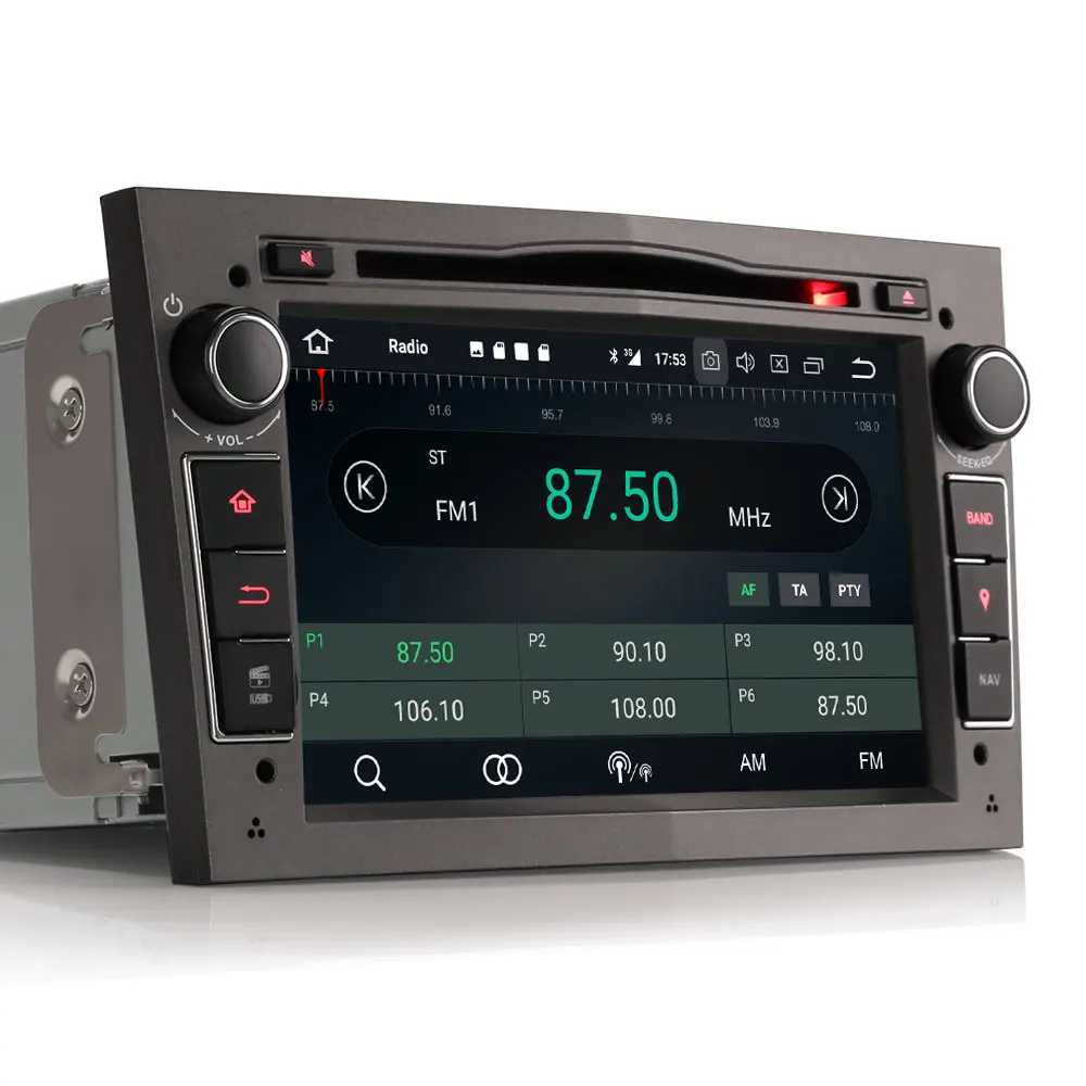 Clearance 7" Android 9.0 Pie OS Car DVD Multimedia GPS Radio for Opel/Vauxhall/Holden Tigra TwinTop 2004+ & Vectra C 2004+ & Signum 2003+ 5