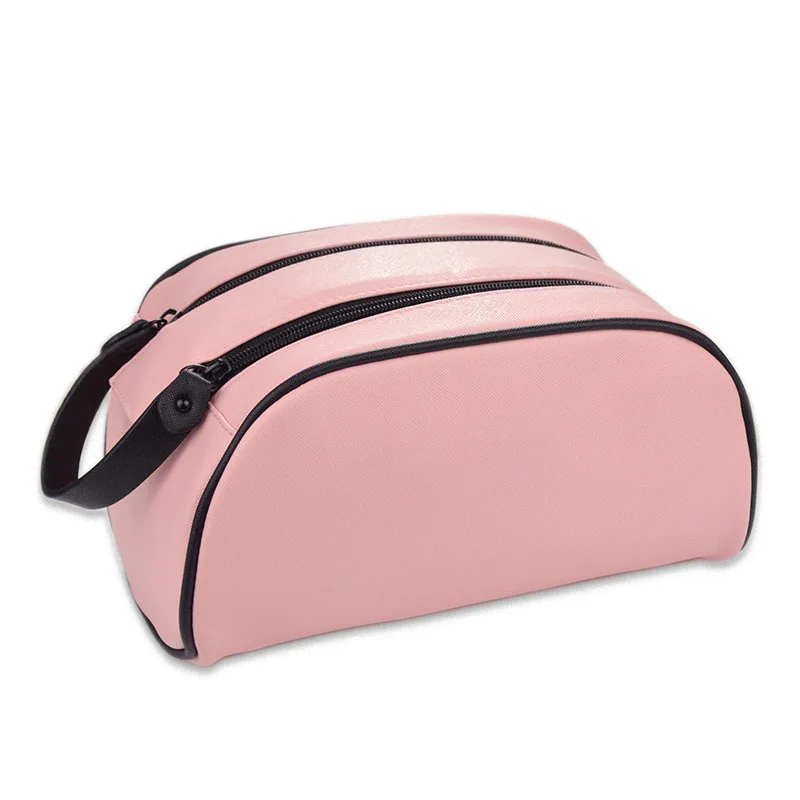 Korean PU Cosmetic Bag Storage Bag Double Zipper Large Capacity Waterproof Cosmetic Bag Korean PU Cosmetic Bag Storage Bag Double Zipper Large Capacity Waterproof Cosmetic Bag