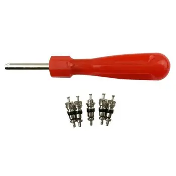 

AUTO -Tool Demonte Valve Tire + 5 Valve for Car Bike Motorcycle