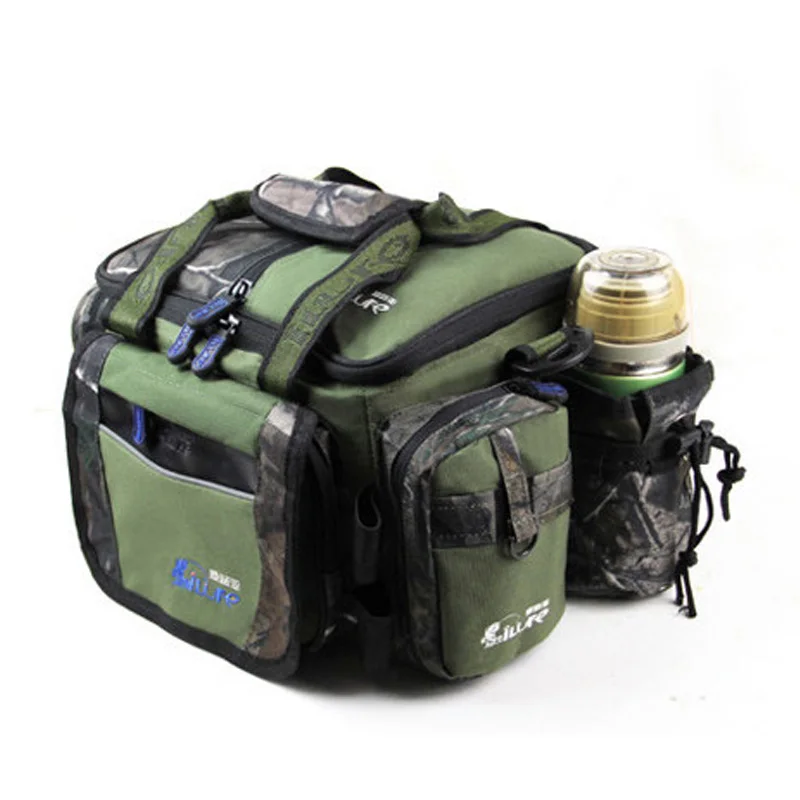 Fishing bag Multifunctional Camouflage Lure bag fishing tackle bag backpack waist pack outdoor