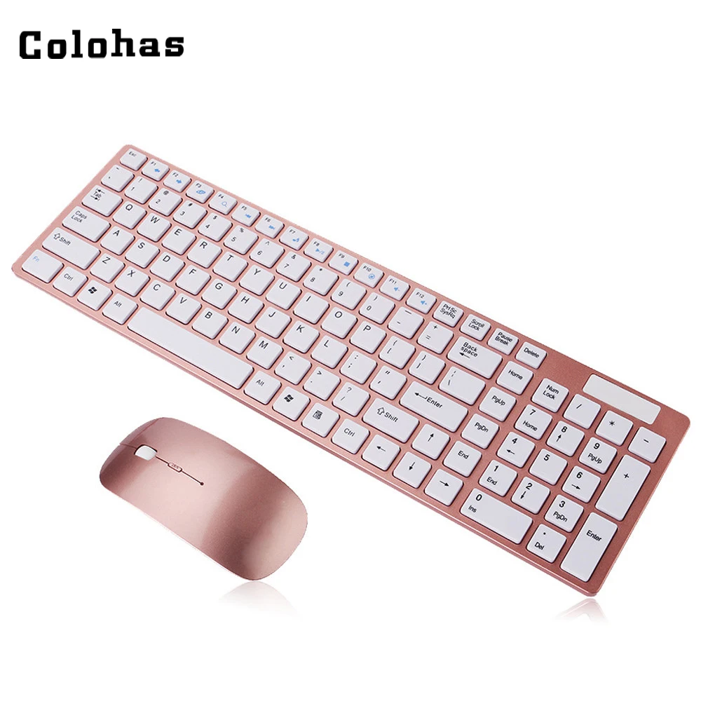 Keyboards, Mice & Accessories Vaorwne Keyboard and Mouse Suit Slim