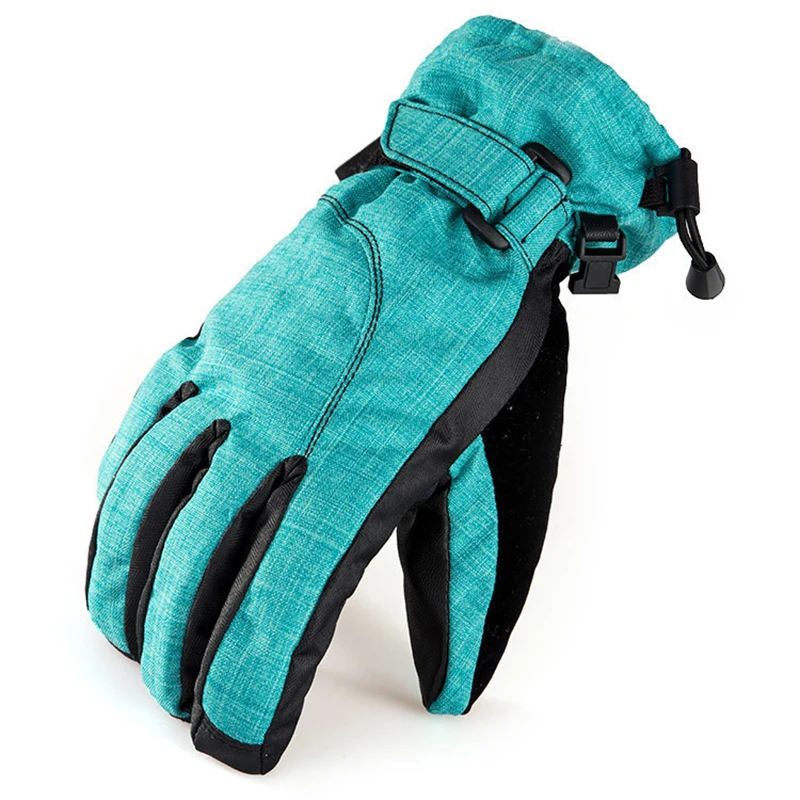 Кроссовки женские водонепроницаемые лыжные перчатки-30 градусов ветрозащитные зимние снегоходы Сноуборд Зимние женские спортивные термальные лыжные перчатки