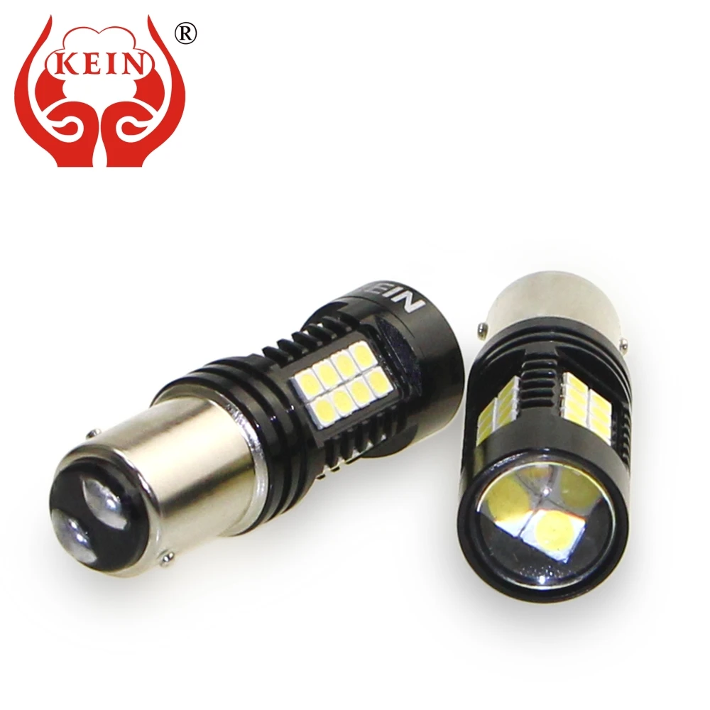 

KEIN 2PCS p21w ba15s led 1156 p21/5w 1157 led bay15d car bulb 3030 36SMD 12V auto reverse brake turn signal DRL tail lights lamp