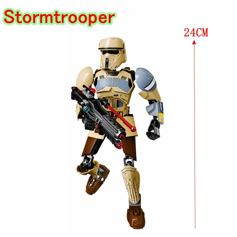 

KSZ Star Wars Jango Phasma Jyn Erso K-2SO Darth Vader General Grievous Figures Building Blocks Toys Compatible With Legoes