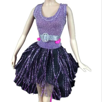 

1 Set Doll Clothes New Handmade Party Doll's Dress Clothes Gown For doll Best Baby Gift Dolls Accessories