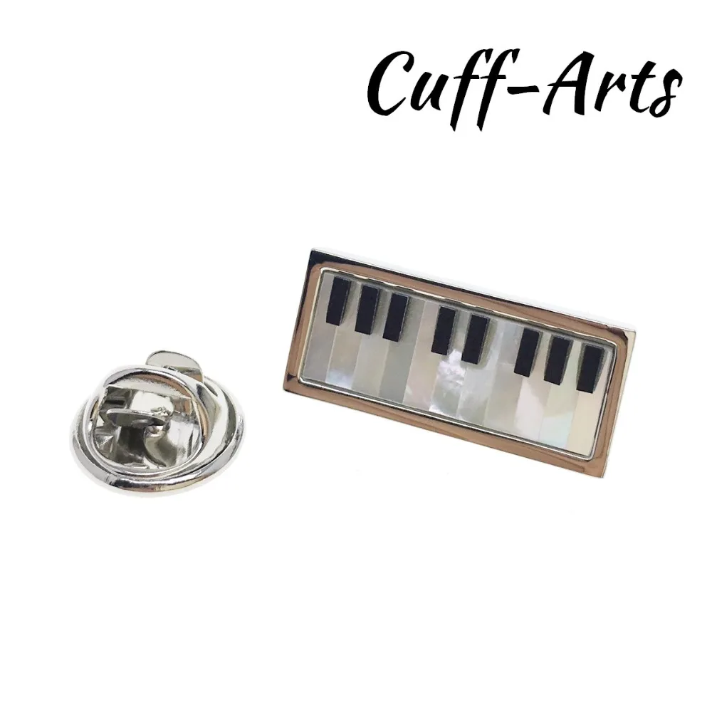 

Brooch Lapel Pin For Men Pins and Brooches Mother of Pearl Piano Keyboard Lapel Pin Badge Brooch Jewelry By Cuffarts P10150