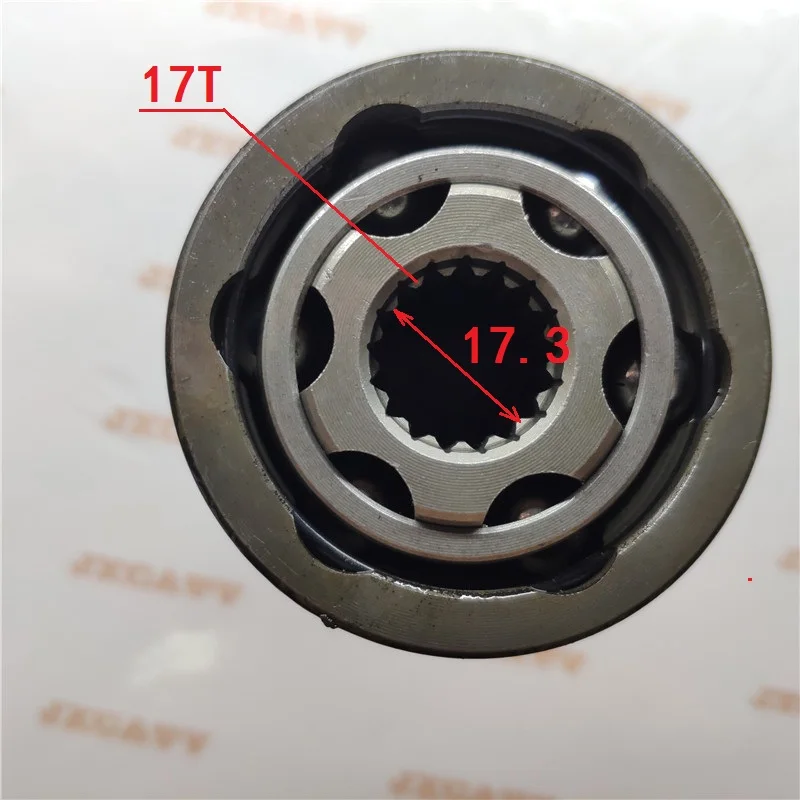 Caltric compatible with 2 Front or Rear Axel Nuts Kawasaki Mule 3010 KAF620/ KAF950 Diesel 2001-2008