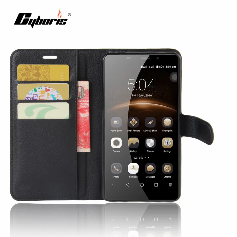 

CYBORIS Case for Leagoo M8 case Leather phone case for Leagoo M8 Pro 5.7 Inch Flip Cover Stand Wallet Bag Card Slot
