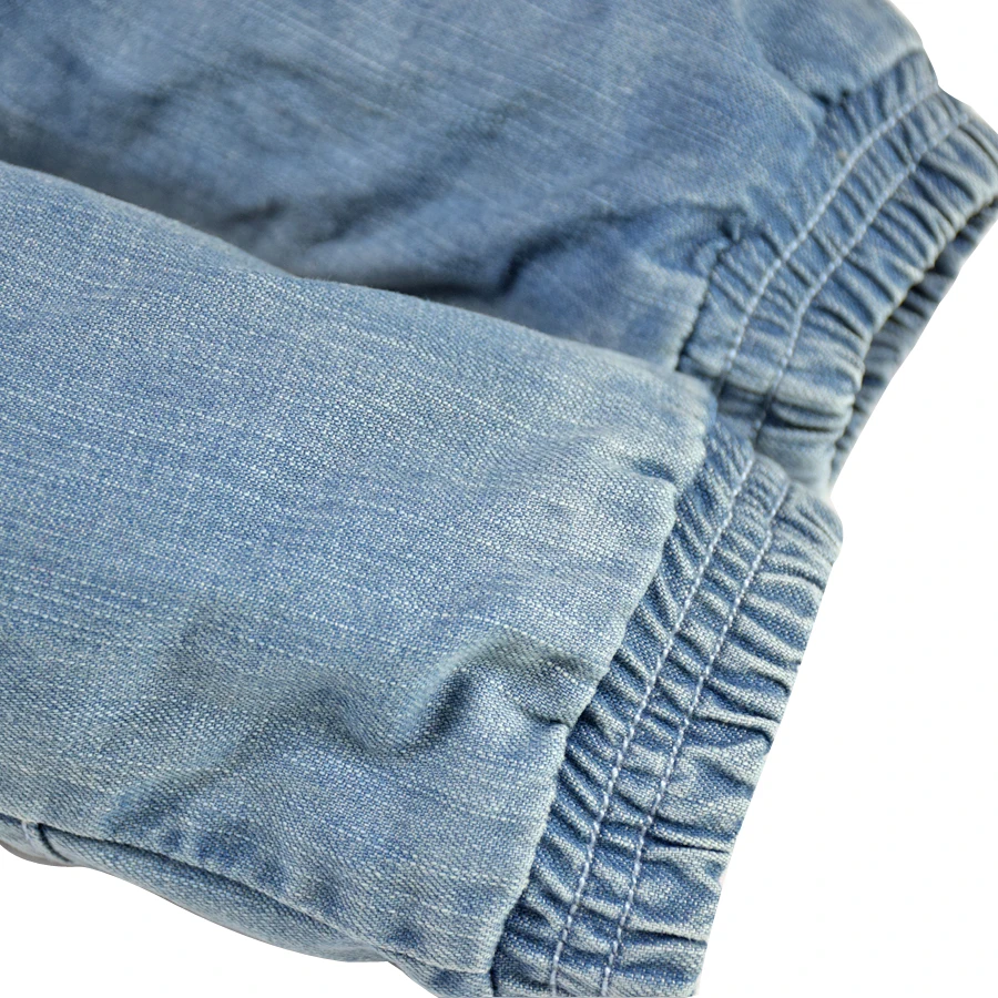 HSIN1609005-8Infant Baby Boys&Girls Jeans Kids Winter Warm Denim Jeans Double Layers Harem Pants Newborn Bebe Trousers Toddler Crawling Pants