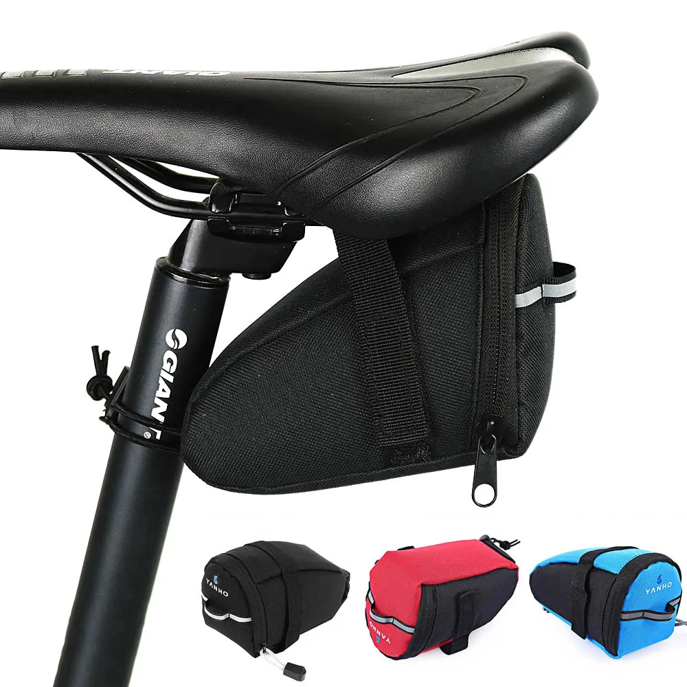 NEW Outdoor Bicycle Bike Cycling Saddle Bag Seat Storage Tail Rear Pouch
