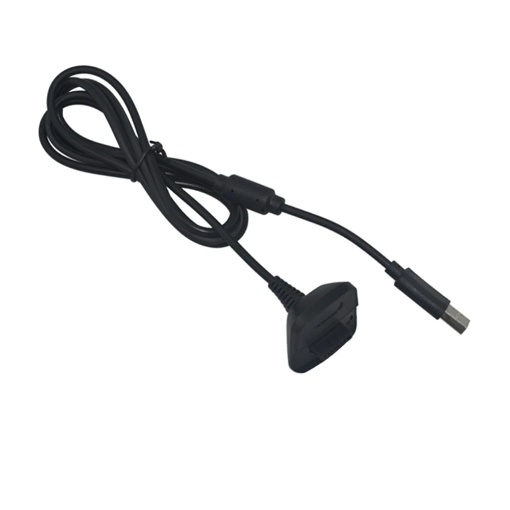 20 шт. для microsoft для Xbox 360 Беспроводной контроллер зарядный кабель шнур USB1.5M зарядки линии Зарядное устройство адаптер черный кабель