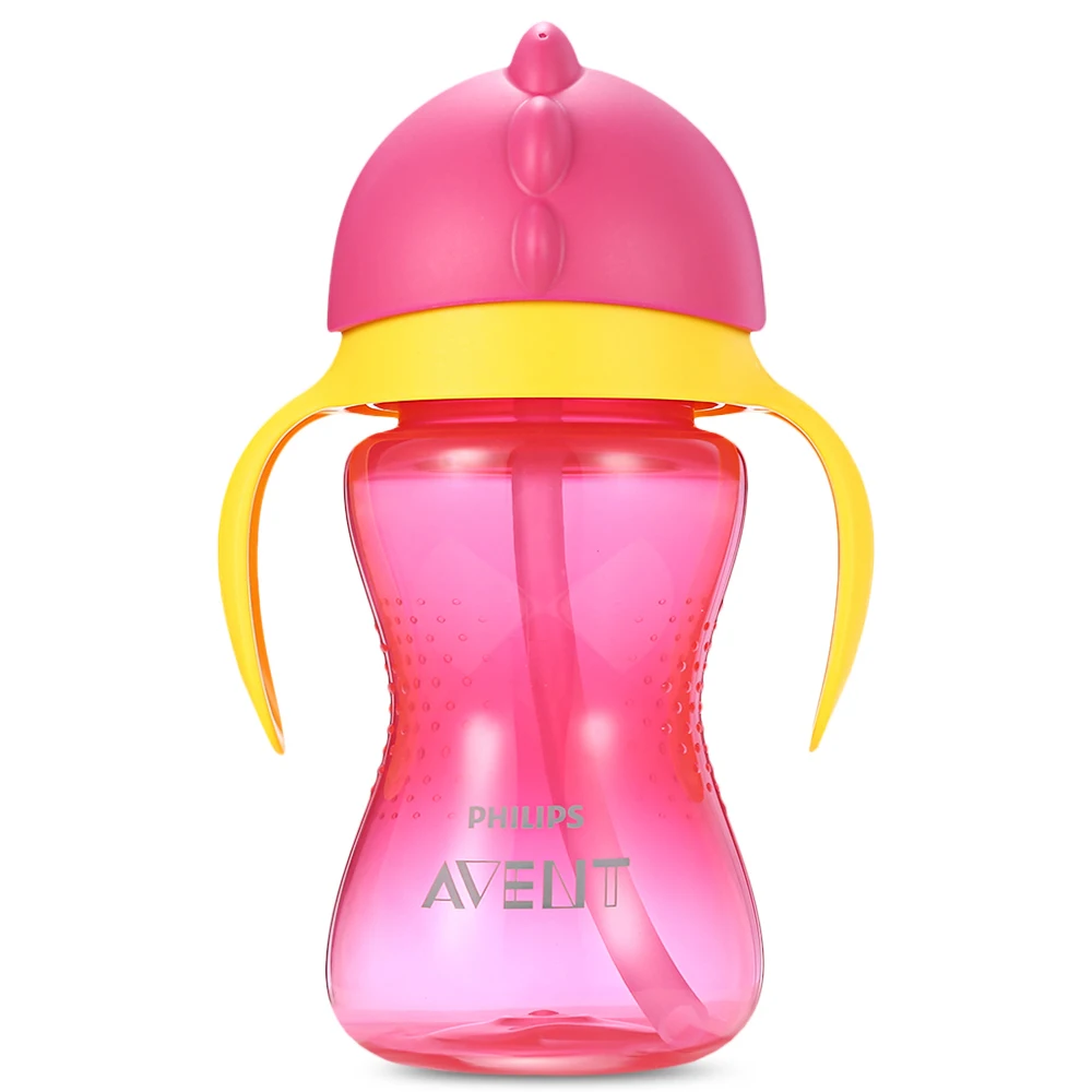 Philips Avent 10 унц. 300 мл детские мягкие ручка соломы бутылки подготовки питьевой чашки
