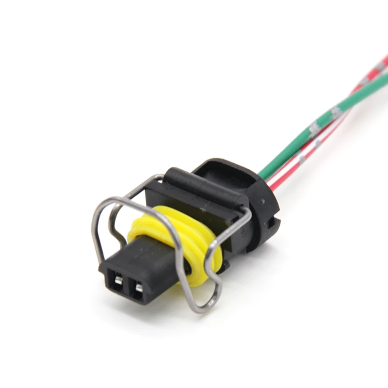 

2/4/10/20/50/100pcs/lot 2 Pin/Way Diesel Fuel Injector Connector Plug With Wire Cable Pigtail For CAT 330 325C 336D 330D C7 C9
