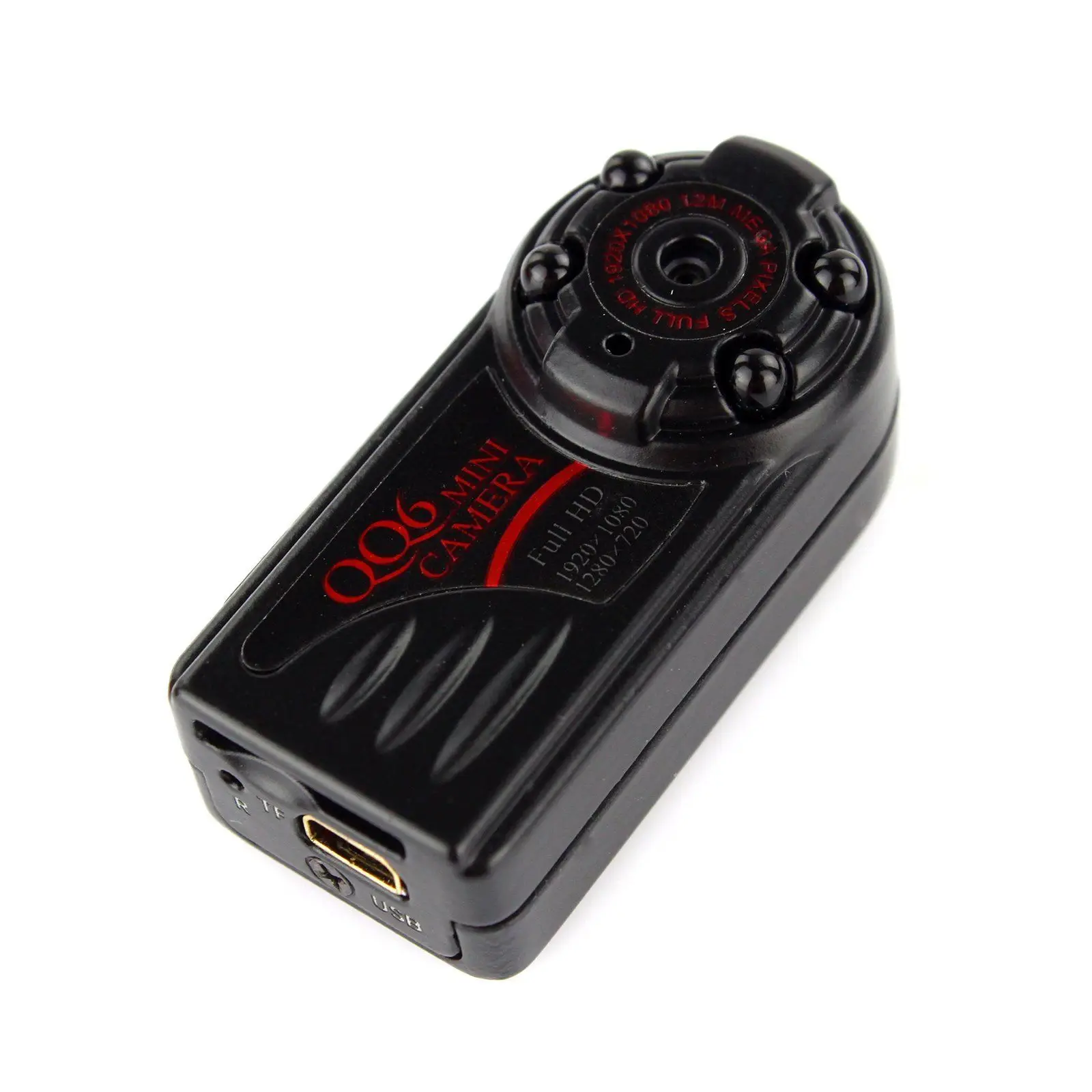 4 ГБ карты + QQ6 Mini DV Full HD 1080 P Цифровой Автомобильный видео Регистраторы флэш Металл