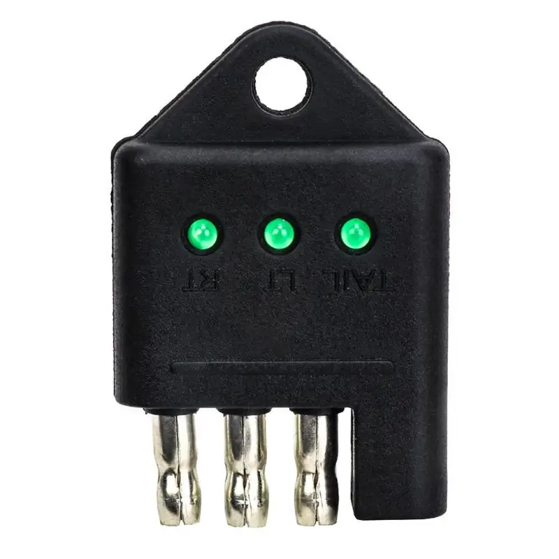 

4 Way Flat Trailer Wiring Tester Tail Turn Signal Trouble Tool