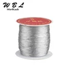 High Quality 0.2/0.4/0.6/0.8/1mm Gold Silver Cord Nylon Cord Thread String Rope Bead Wires DIY Braided Bracelet Jewelry Making ► Photo 3/5