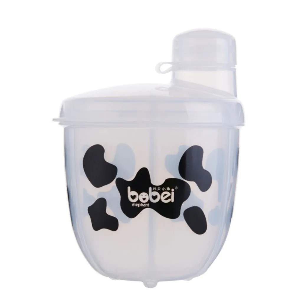 Контейнер для детского питания BPA молочный порошок формула диспенсер пищевой контейнер напечатаны три решетки коробки для кормления для путешествий ребенка