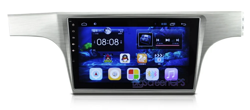 Новейший автомобильный DVD плеер в стиле Tesla на Android 6 0 с GPS навигацией для Volkswagen Lavida