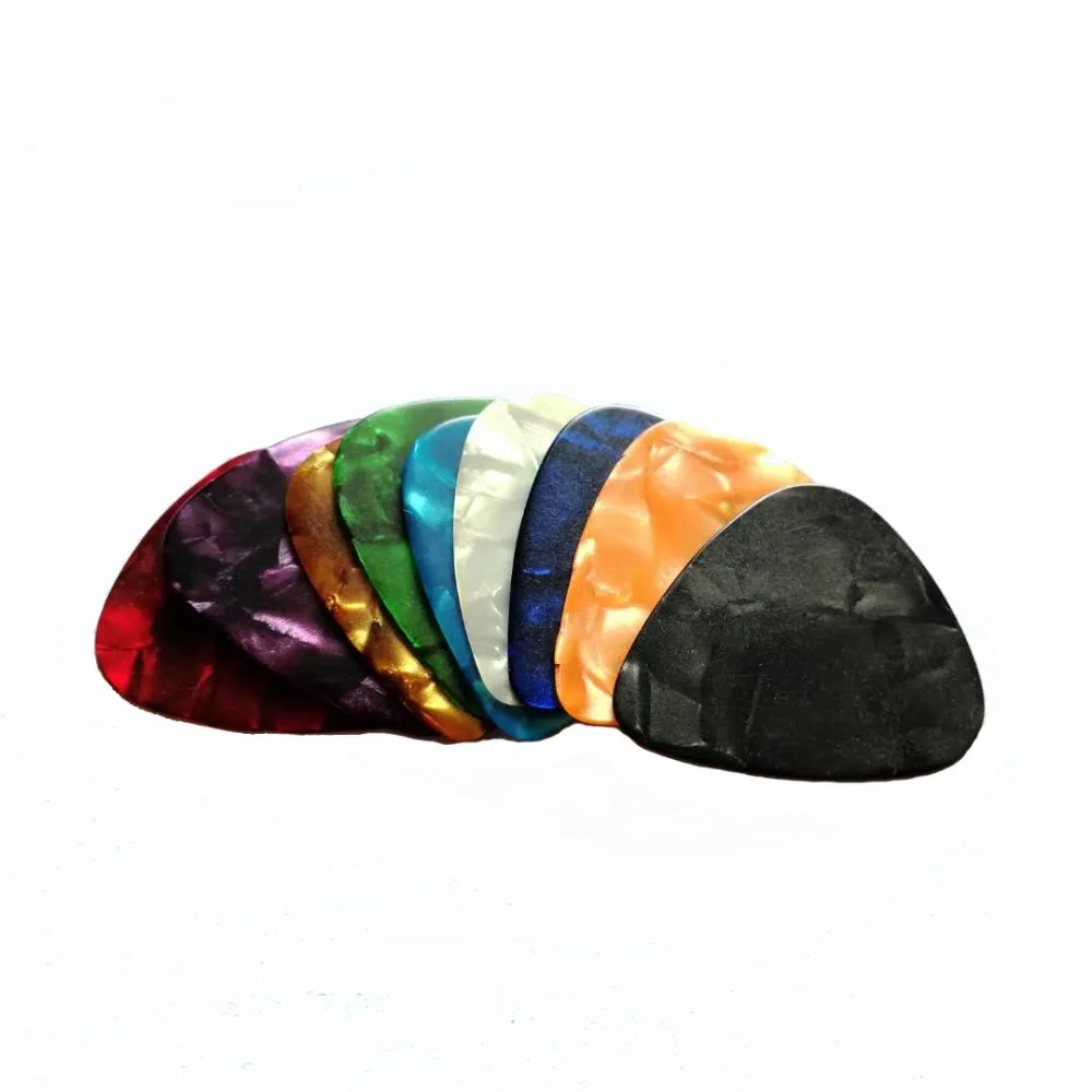 Celluloid Guitar Picks, Gaugue Thin to Extra Heavy, Guitar Accessories, Plectrum, Top Selling