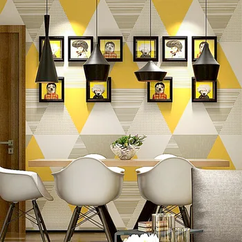 

Modern minimalist personal style non-woven pure paper wallpaper living room bedroom restaurant club shop wallpaper