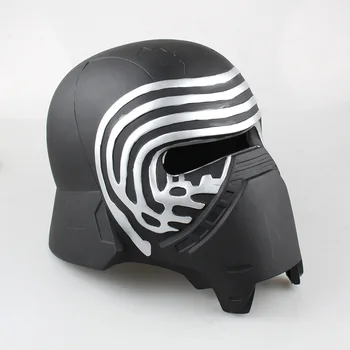 

Free shipping Classic Kylo Ren Mask Newest Star Wars 7 The Force Awakens Cosplay Cool PVC Full Head Helmet for Adults Halloween