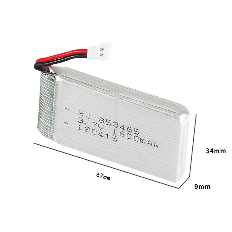 2 шт./лот R/C Дрон Вертолет Самолет автомобиль большой емкости 3 7 в 1600 мАч литиевая