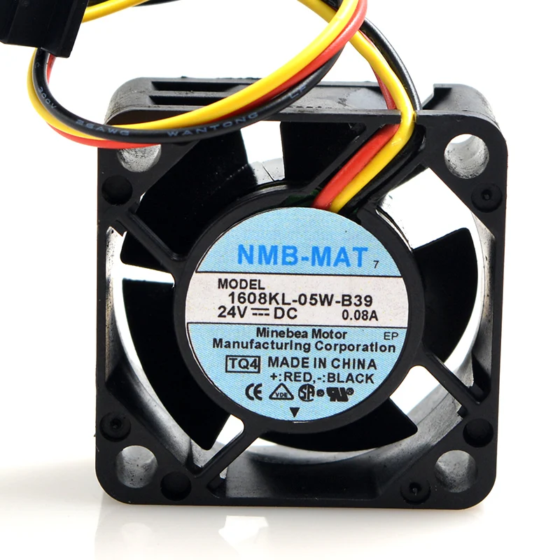 

40pcs 40*40*20mm 1608KL-05W-B39 4020 24V 0.08A Fanuc Fan Heatsink for NMB