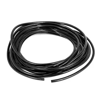 

4.7M 15.4Ft Long 6mm OD 4mm Inside Dia Polyurethane PU Air Hose Pipe Tube Black