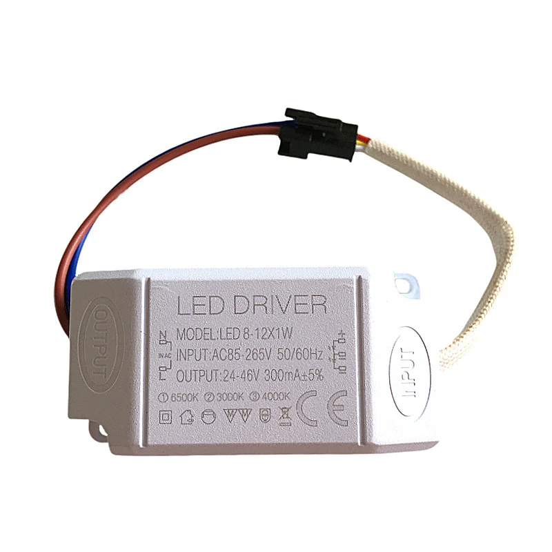 

LED Constant current driver 3W 6W 8W 12W 18W 20W 25W 30W 36W Adjustable double color temperature and brightness LED driver