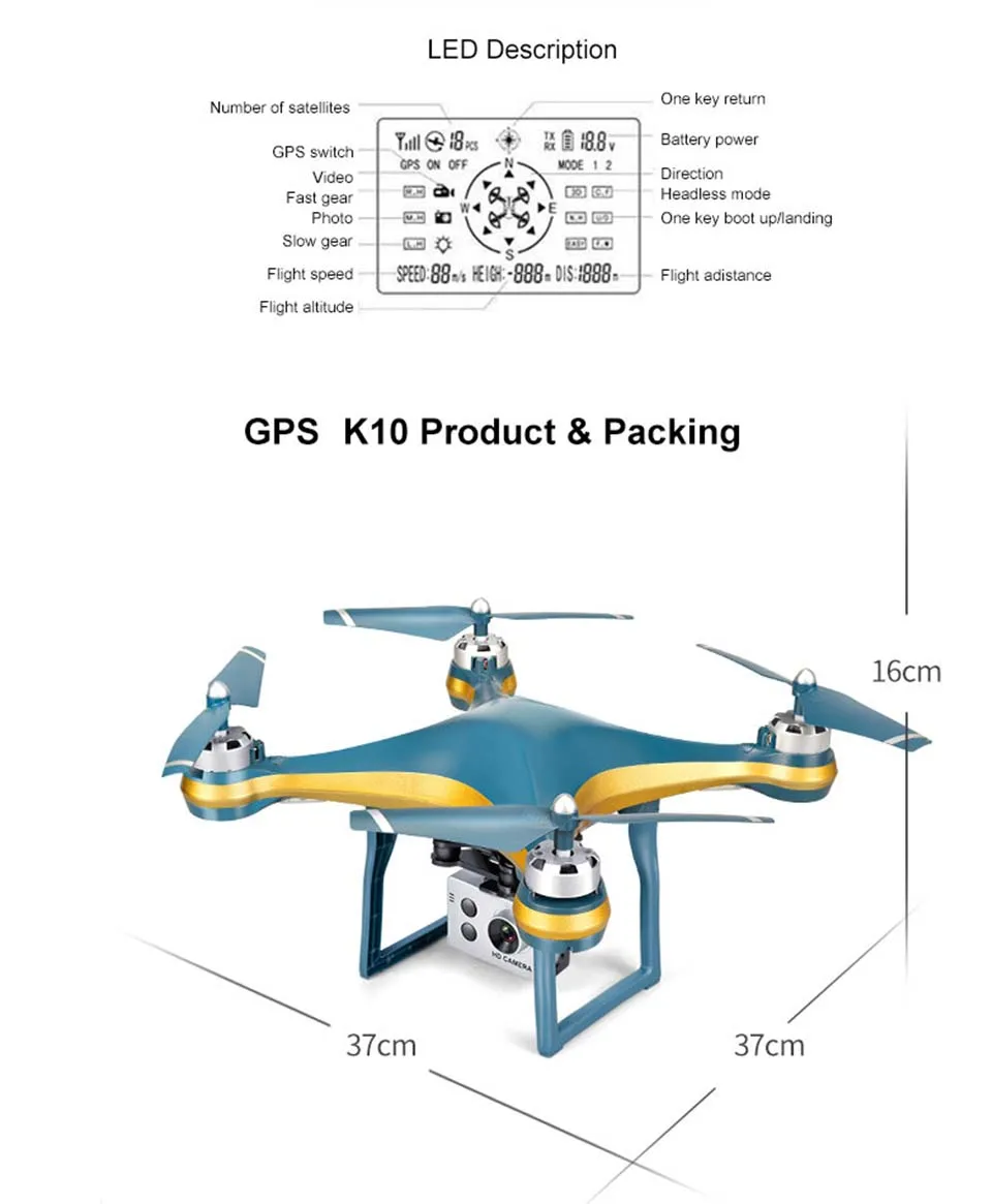 JMT K10 gps 5G Wi-Fi FPV Дрон с 1080 P/720 p Регулируемый Камера 25 минут времени полета низкая Мощность возврата Дрон Квадрокоптер с дистанционным управлением