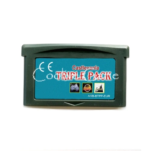 

Castlevania Triple Pack EUR Version for 32 Bit Handheld Console Video Game Cartridge Console Card