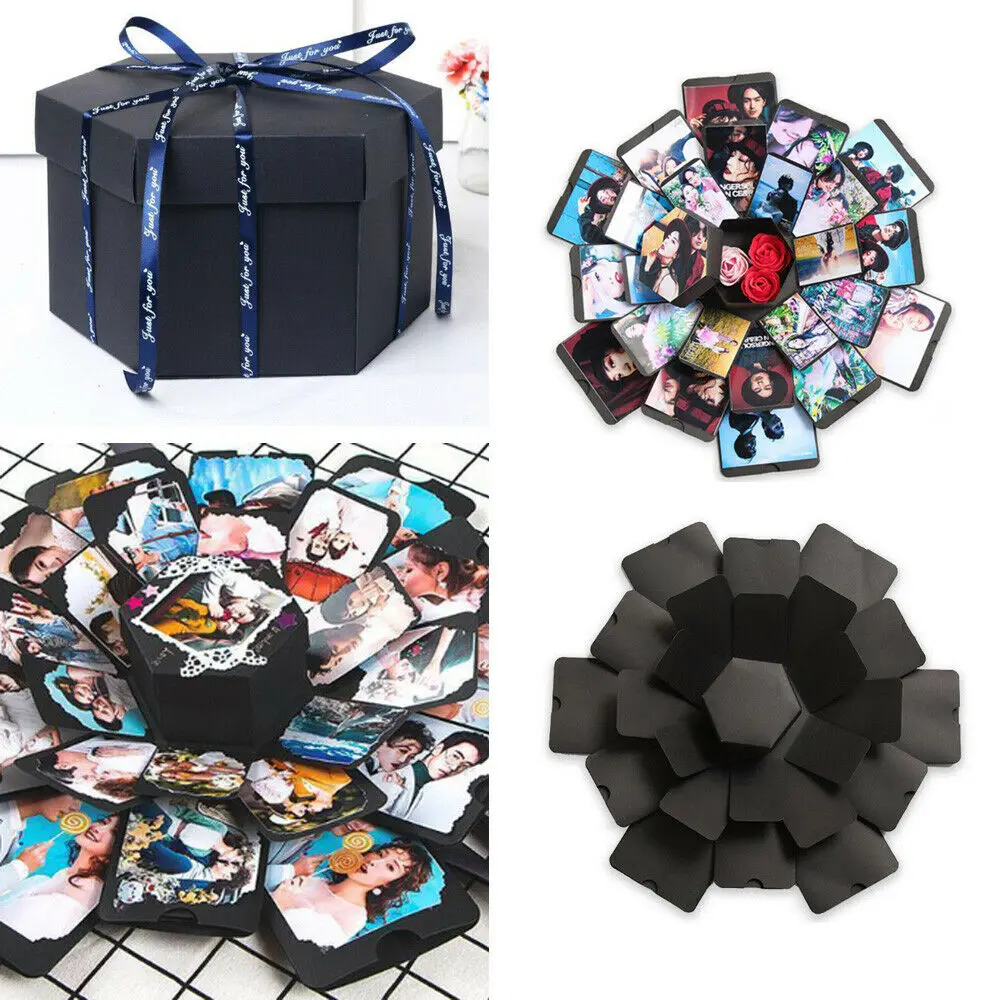 Explosion Box with Scrapbook/Album Tutorial, Valentine Day Card Ideas