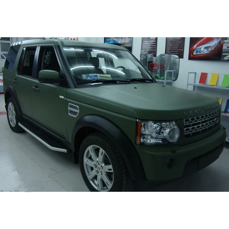Матовая армейская зеленая пленка для кузова автомобиля 2 шт. 50 см * 150 глянцевые