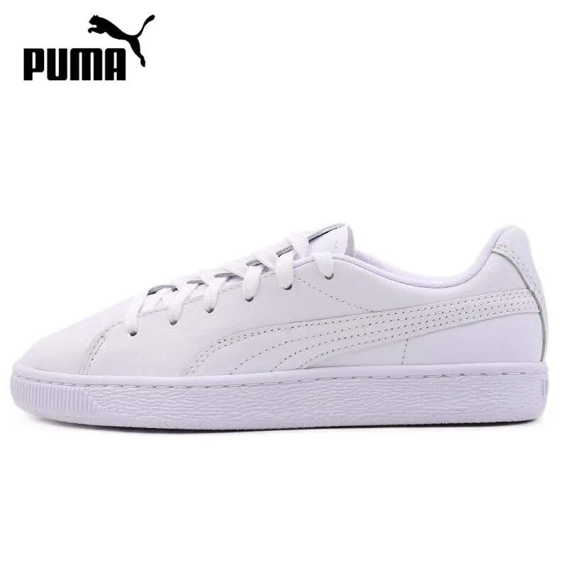 Новое поступление PUMA Basket раздавить с тиснением и изображением ОРС Для женщин Скейтбординг спортивная обувь