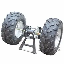 DIY картинг детская коляска ATV UTV ручной диск дисковый тормоз насос суппорт Звездочка задний мост маятник с 8 дюймов шины для колес